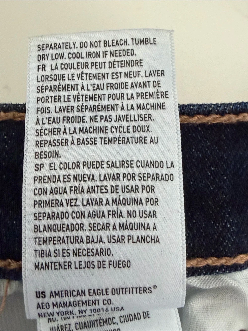 American Eagle Barrel Jeans High Rise Dark Wash Ankle Stretch Size 20